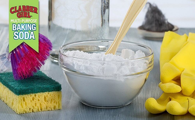 How to get baking soda out of carpet